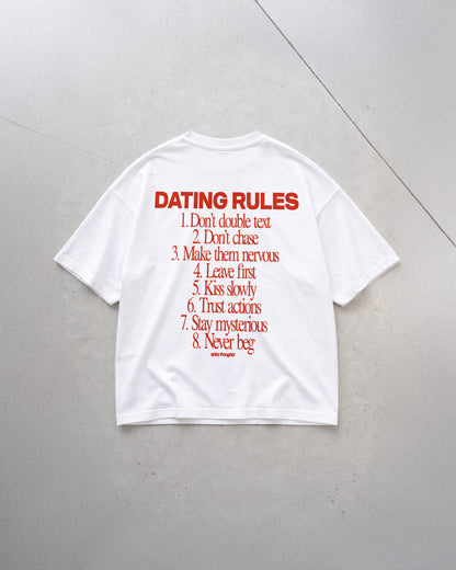 Heavy Oversized Tee - Dating Rules