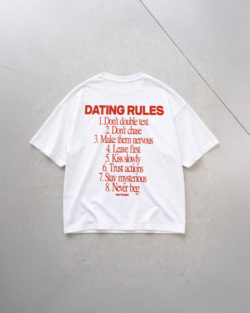 Heavy Oversized Tee - Dating Rules