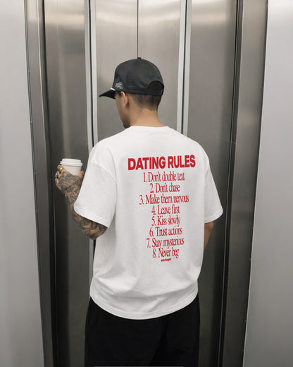 Heavy Oversized Tee - Dating Rules