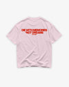 Heavy Oversized Tee - Die With Memories – Not Dreams