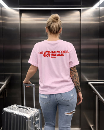 Heavy Oversized Tee - Die With Memories – Not Dreams
