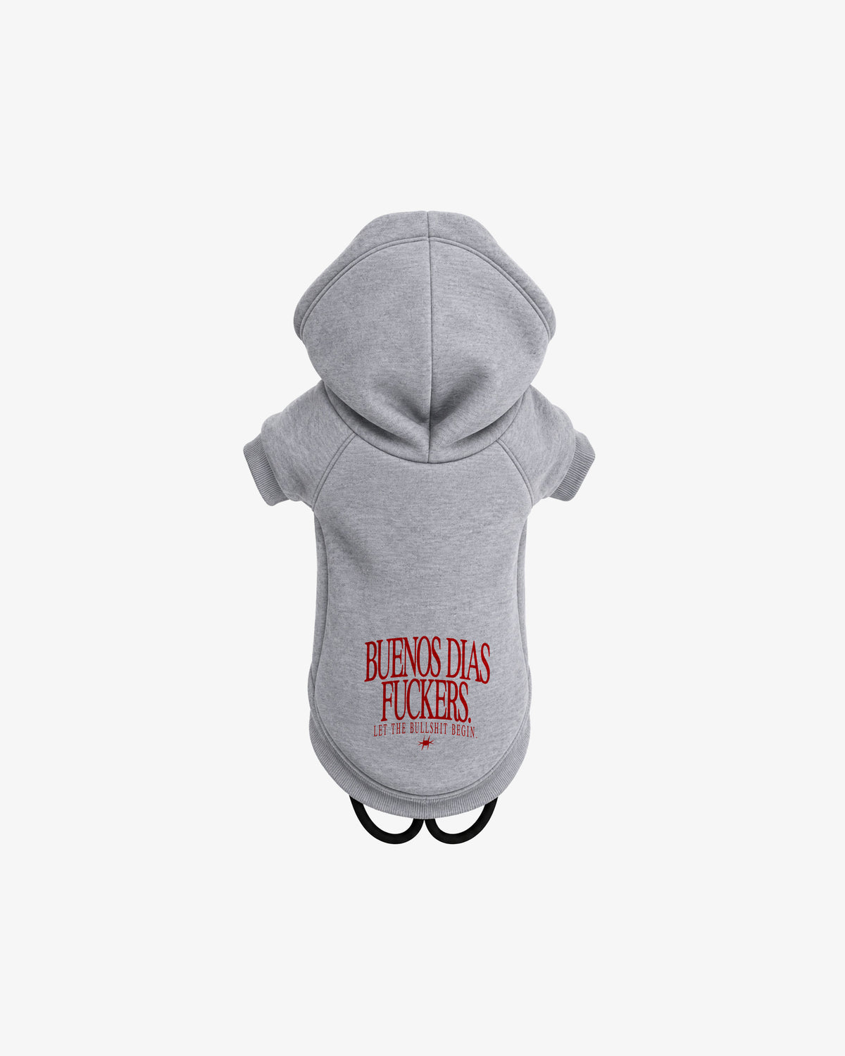 Dog Hoodie - Buenos Dias Fuckers