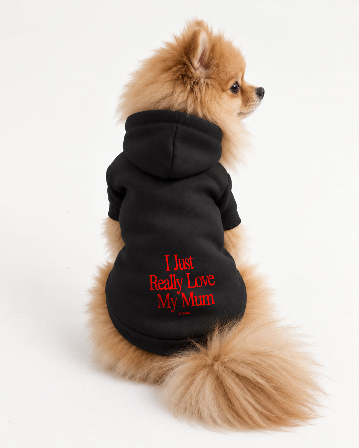 Dog Hoodie - I Just Really Love My Mum