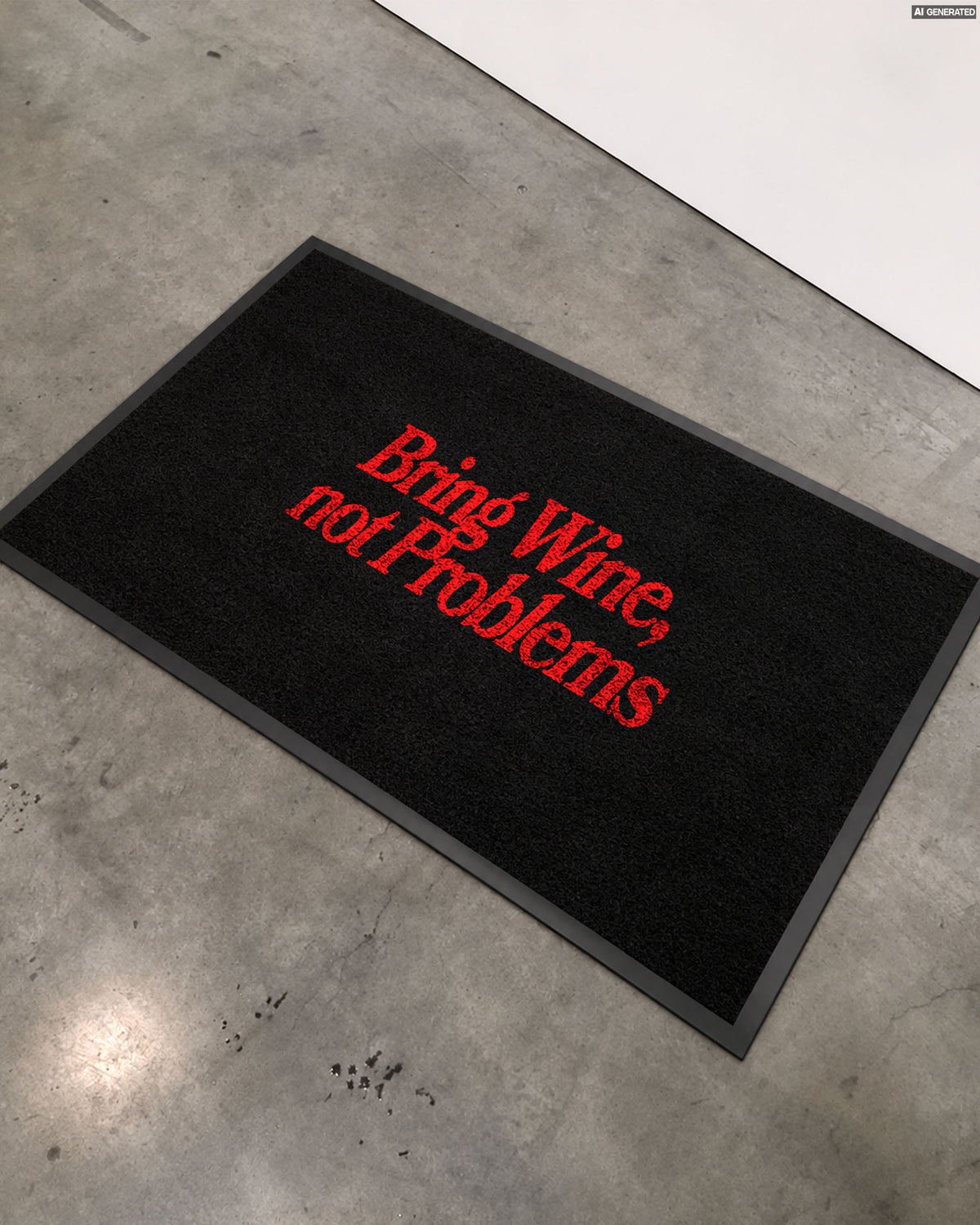 Doormat - Bring Wine, Not Problems