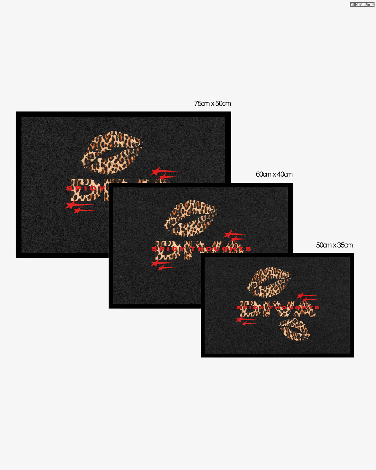 Doormat - Diva Leopard Kiss
