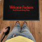 Doormat - Welcome Fuckers Real Friends Bring Wine