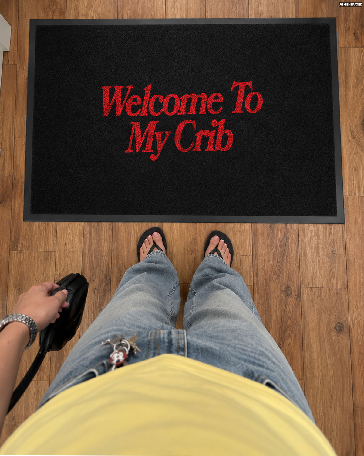 Doormat - Welcome To My Crib