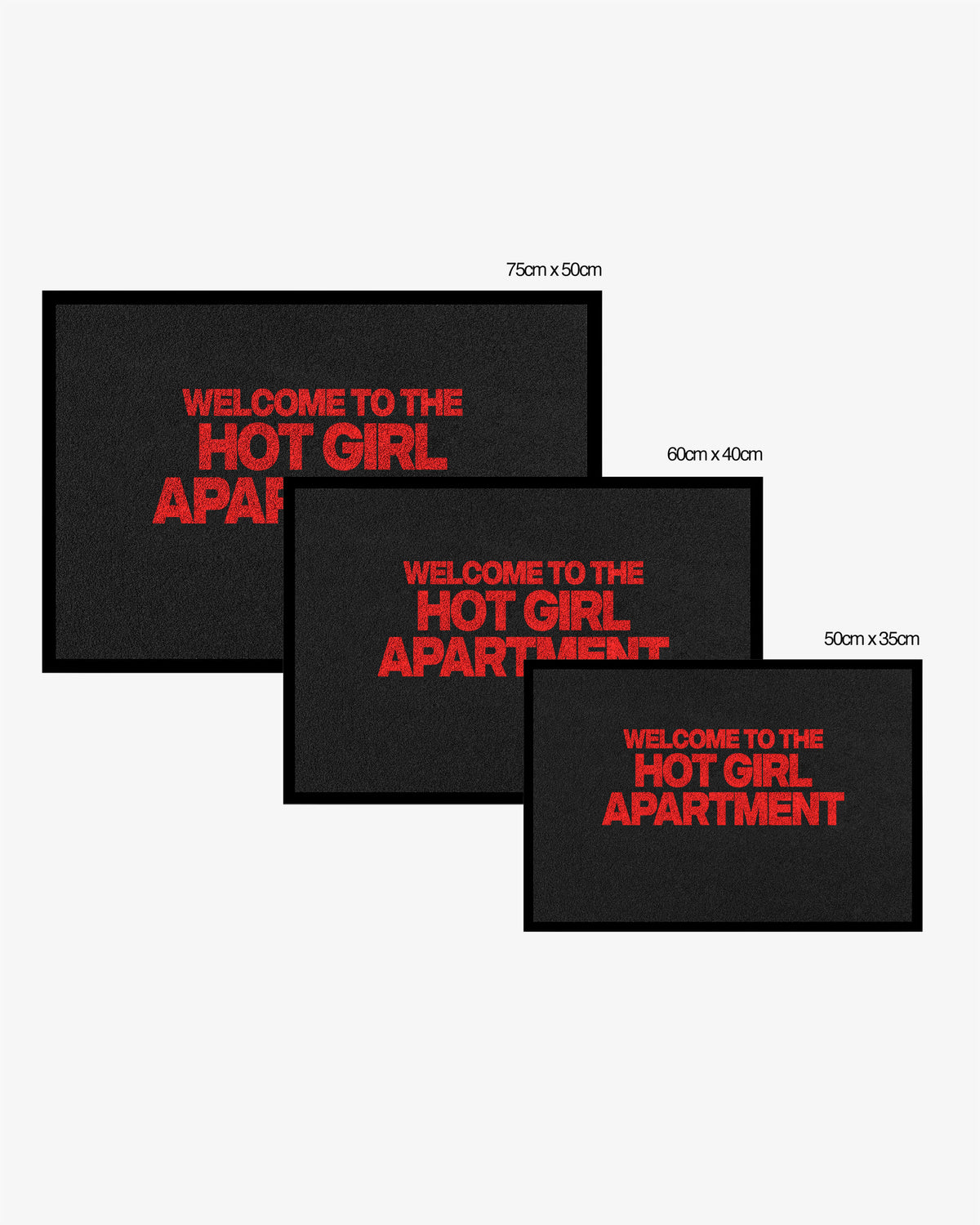 Doormat - Welcome to the Hot Girl Apartment.