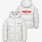 Shiny Puffer Jacket - Can You See The Fuck You In My Smile