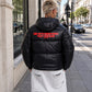 Shiny Puffer Jacket - Die with memories. Not fucking dreams
