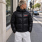 Shiny Puffer Jacket - Die with memories. Not fucking dreams