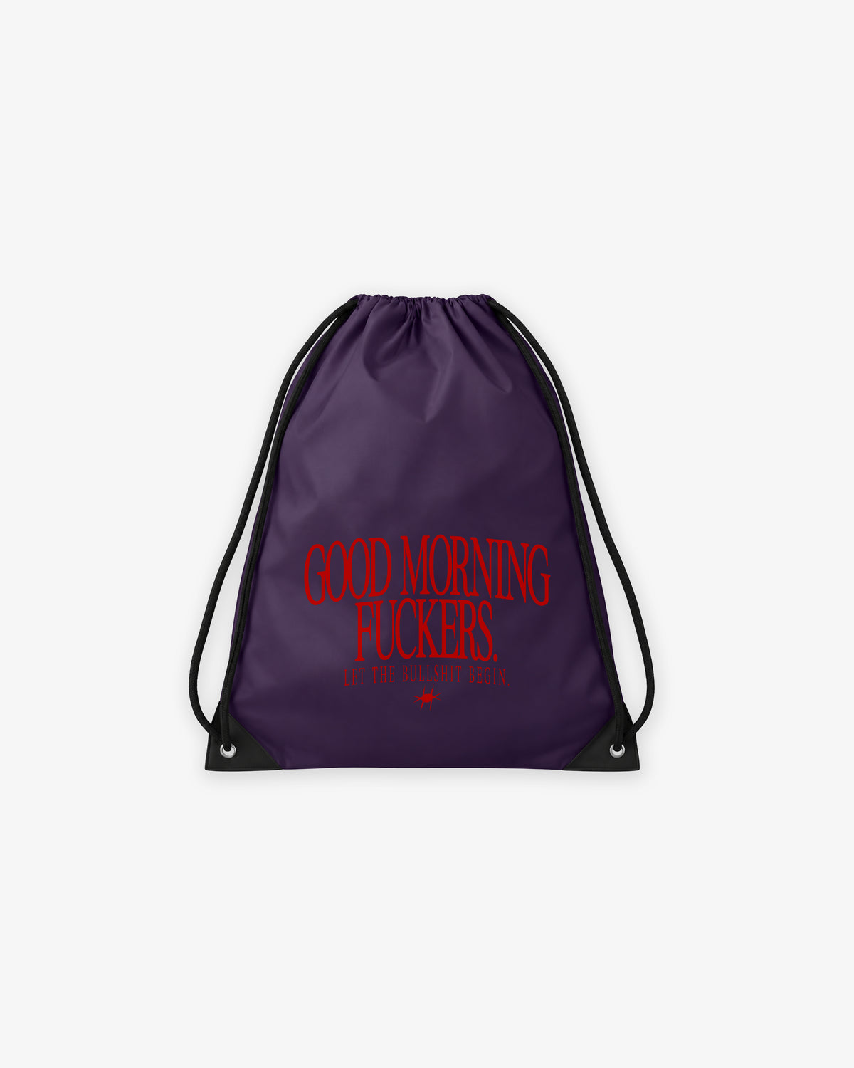 Drawstring Bag - Good Morning Fuckers