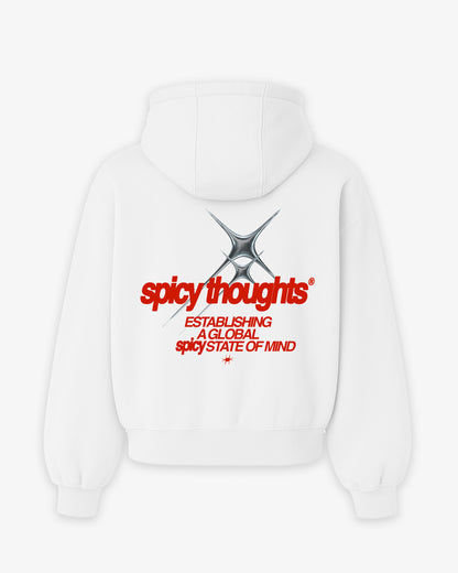 Oversized Hoodie - Establishing a Global Spicy State of Mind