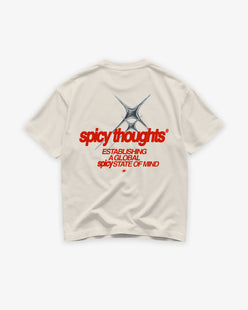 Heavy Oversized Tee - Establishing a Global Spicy State of Mind