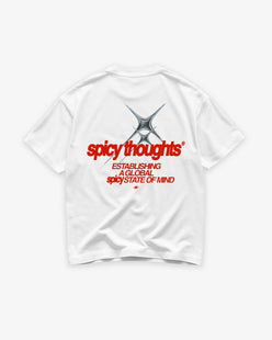 Heavy Oversized Tee - Establishing a Global Spicy State of Mind