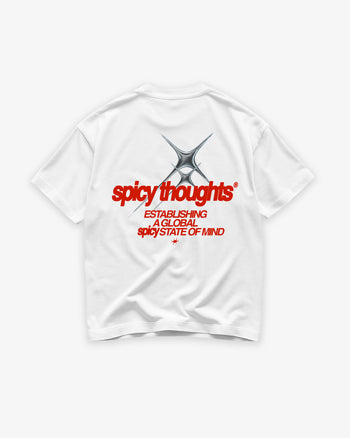 Heavy Oversized Tee - Establishing a Global Spicy State of Mind
