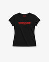 Fitted Tee Girls - On Sundays we smoke weed in our pajamas