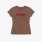 Fitted Tee Girls - On Sundays we smoke weed in our pajamas