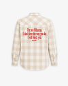 Flannel Shirt Girls - I Will Block You