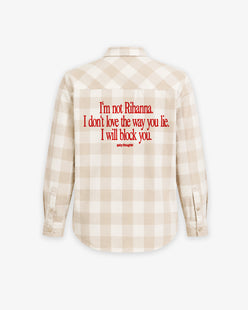 Flannel Shirt Girls - I Will Block You