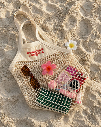 Fruit Net Bag - Overworked & Underfucked