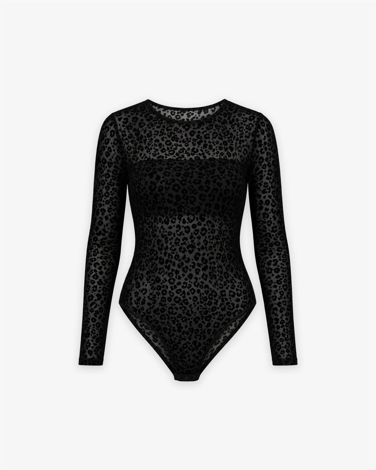 Leopard Mesh Body Girls