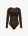 Leopard Mesh Body Girls