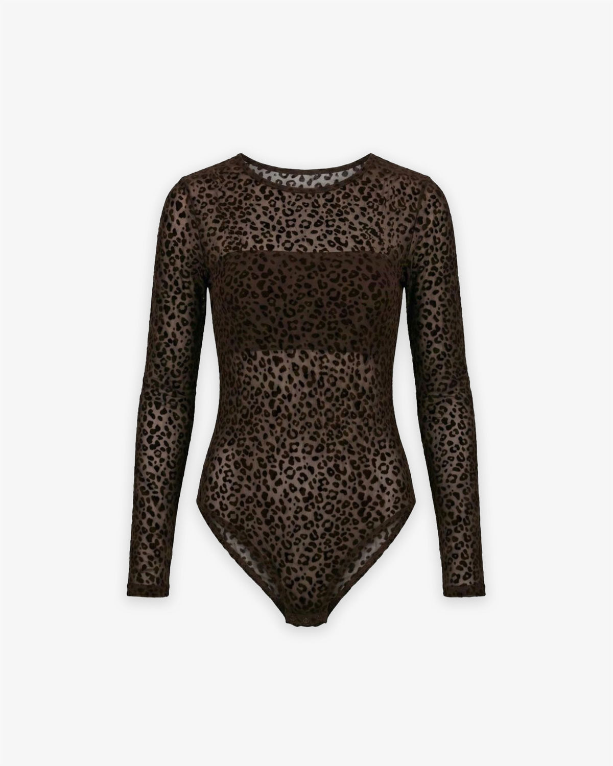 Leopard Mesh Body Girls