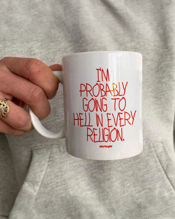 Ceramic Cup - Going to Hell in Every Religion