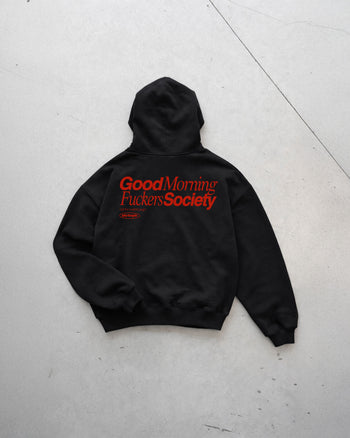 Oversized Hoodie - Good Morning Fuckers Society