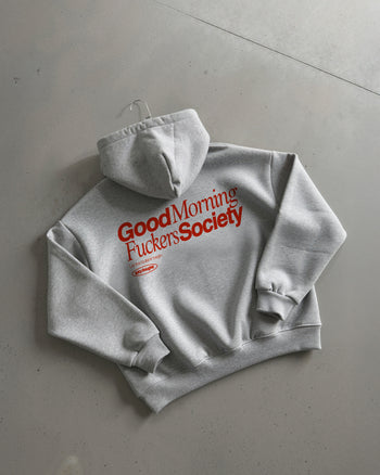 Oversized Hoodie - Good Morning Fuckers Society