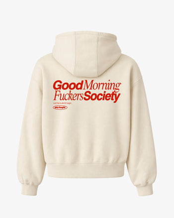 Oversized Hoodie - Good Morning Fuckers Society