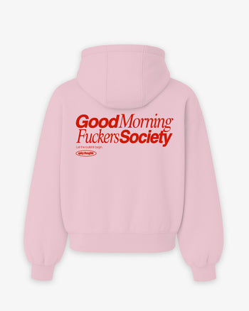 Oversized Hoodie - Good Morning Fuckers Society