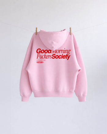 Oversized Hoodie - Good Morning Fuckers Society