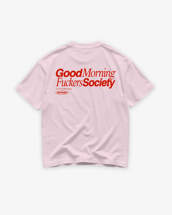 Heavy Oversized Tee - Good Morning Fuckers Society