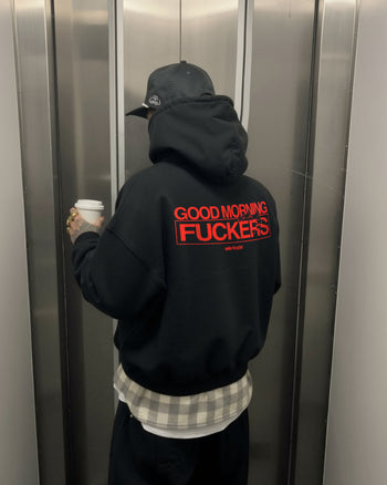 Oversized Hoodie - Good Morning Fuckers V2