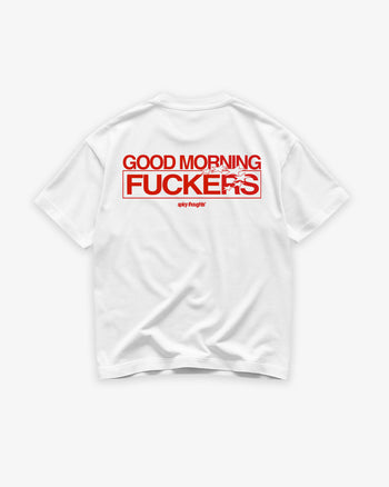 Heavy Oversized Tee - Good Morning Fuckers V2