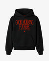 Oversized Hoodie - Good Morning Fuckers Frontprint