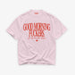 Heavy Oversized Tee - Good Morning Fuckers Frontprint