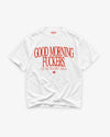 Heavy Oversized Tee - Good Morning Fuckers Frontprint