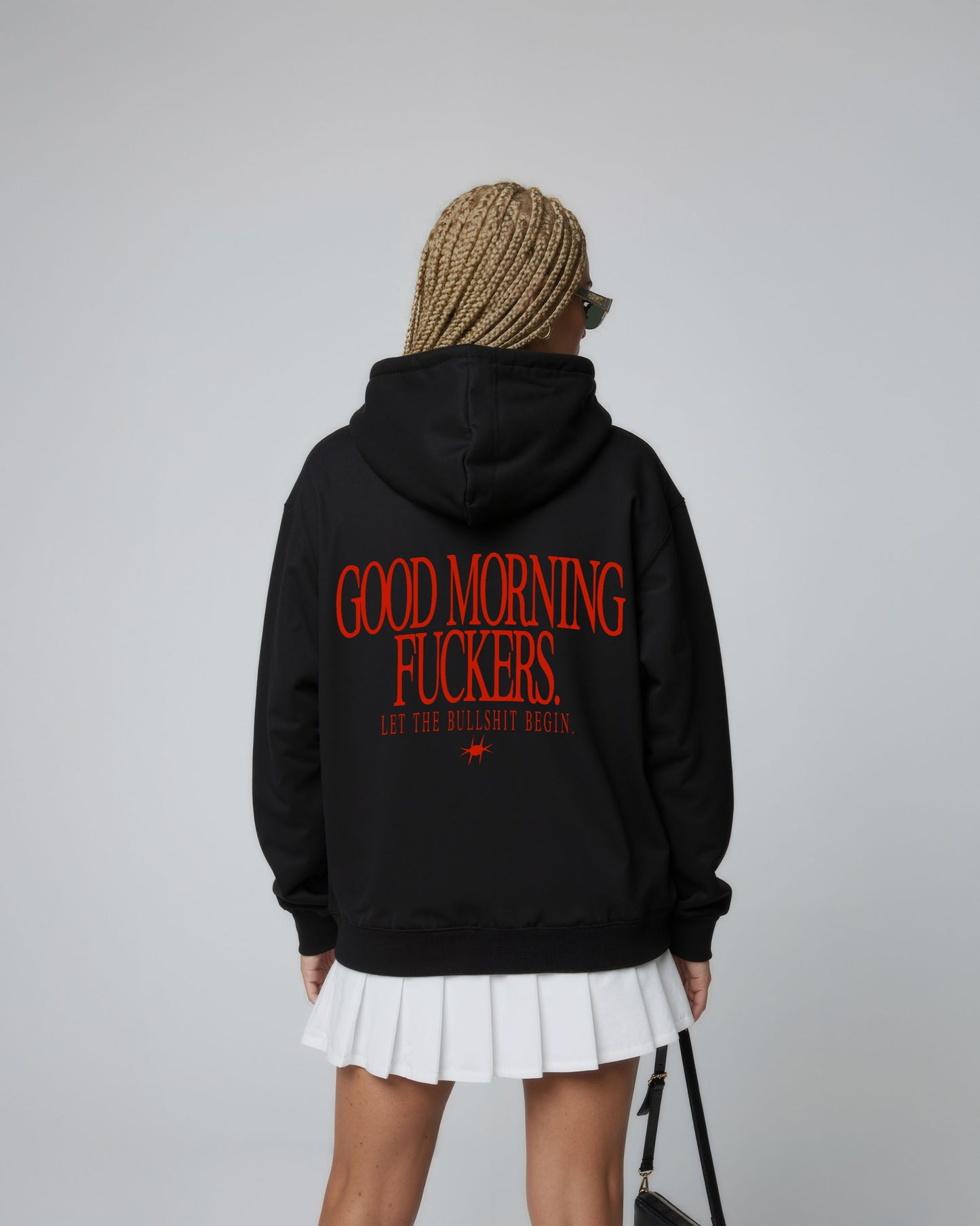 Oversized Hoodie - Good Morning Fuckers