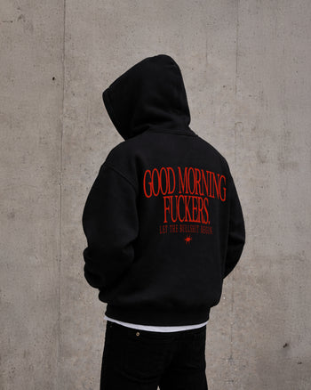 Oversized Hoodie - Good Morning Fuckers