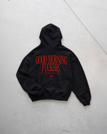 Oversized Hoodie - Good Morning Fuckers