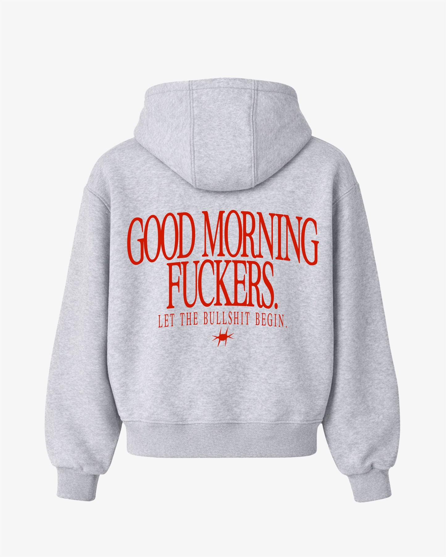 Oversized Hoodie - Good Morning Fuckers