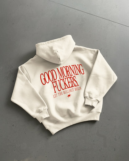 Oversized Hoodie - Good Morning Fuckers