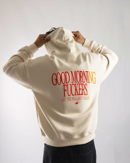 Oversized Hoodie - Good Morning Fuckers