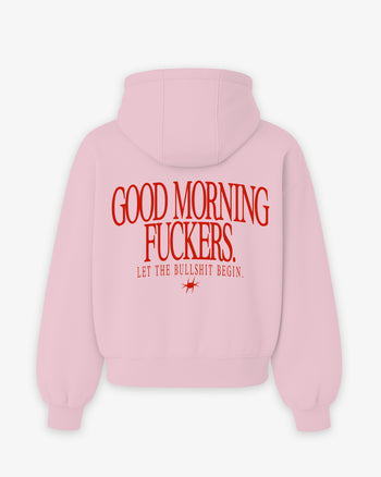 Oversized Hoodie - Good Morning Fuckers