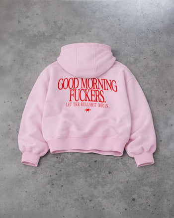 Oversized Hoodie - Good Morning Fuckers