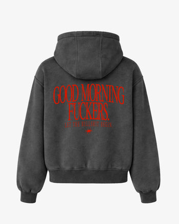 Oversized Hoodie - Good Morning Fuckers