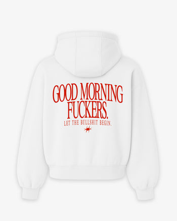 Oversized Hoodie - Good Morning Fuckers